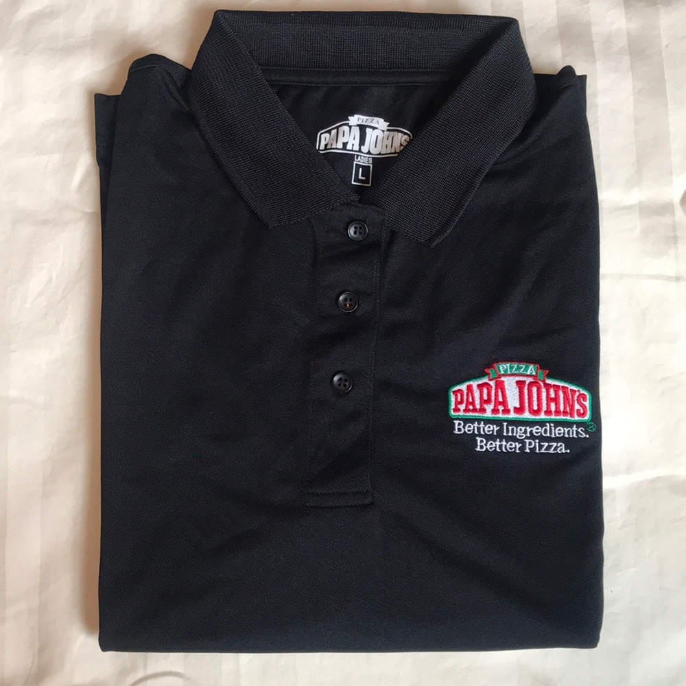 NWT Papa John’s Work Shirt
